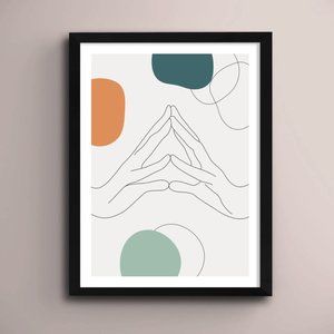2/$35 Modern Minimalist Abstract Boho Wall Art Print Home Decor [No Frame]